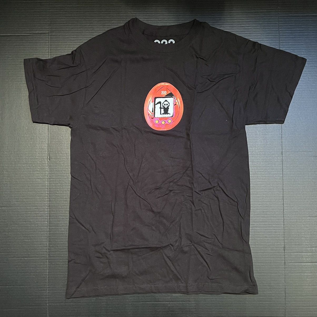 Half Evil Half Evil 333 Tamagotchi Evilgotchi T-Shirt - Black MD Size US M / EU 48-50 / 2 - 1 Preview