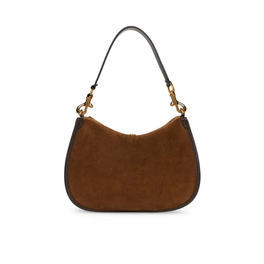 Etro ETRO Pony Medium Brown Suede Shoulder Bag New And Authentic Size ONE SIZE - 3 Thumbnail