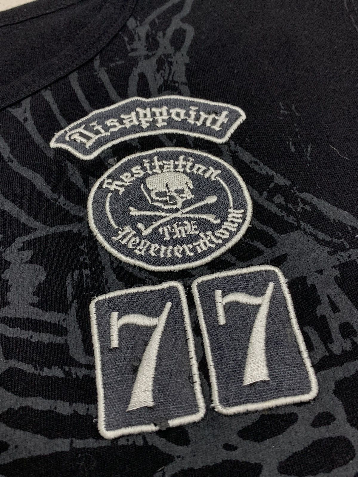 In The Attic Growth Big Y2k Gothic Mediaval Print Patch Oversize Size US XXL / EU 58 / 5 - 6 Thumbnail