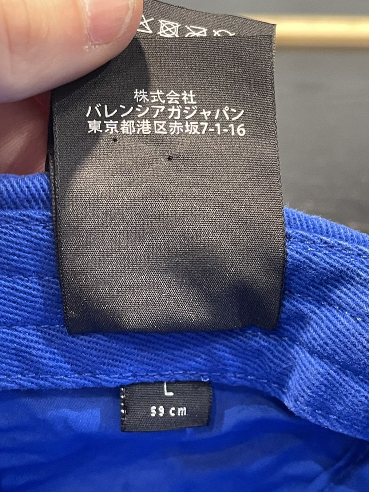 Balenciaga Balenciaga Blue WFP Baseball Cap Size ONE SIZE - 8 Thumbnail