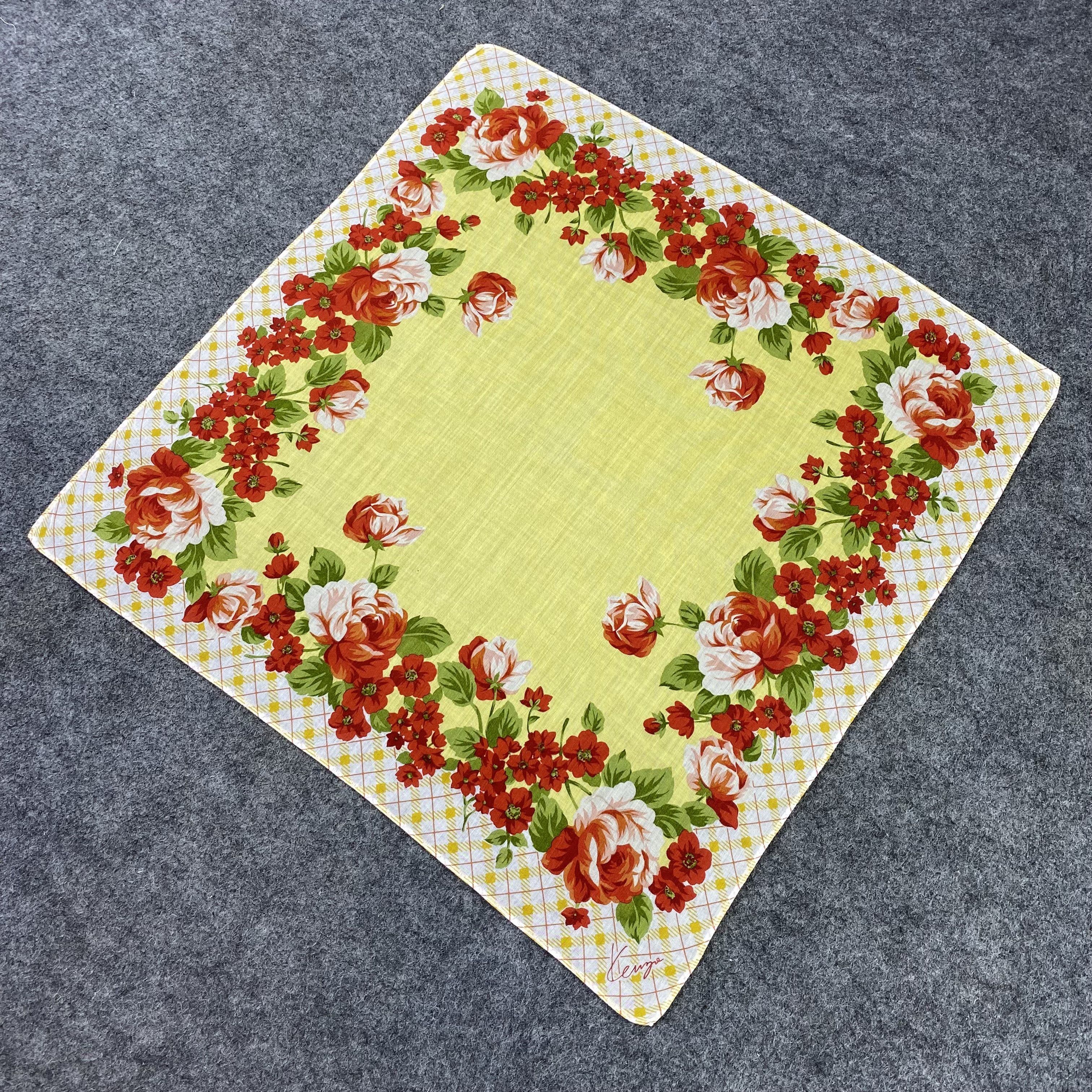 Kenzo Kenzo Handkerchief / Bandana / Neckerchief-B766 Size ONE SIZE - 4 Thumbnail