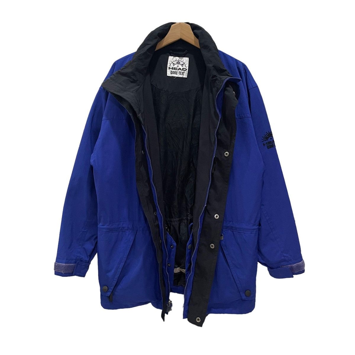 Goretex × Vintage Vintage HEAD Goretex Zipper Jacket Size US L / EU 52-54 / 3 - 3 Thumbnail