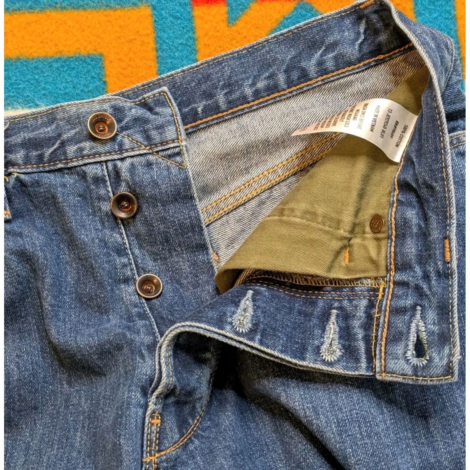 Todd Snyder Todd Snyder Selvedge Denim Jeans 32x30 Classic Fit Button Fly Designer Mens Blue Size US 32 / EU 48 - 6 Thumbnail
