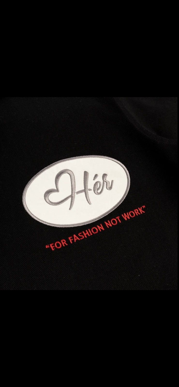 Hypebeast Women’s BLACK LUX "Hér" WORKSHIRT Size Small Size S / US 4 / IT 40 - 6 Thumbnail