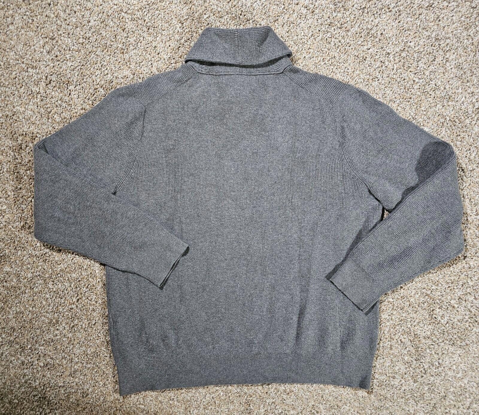 Michael Kors Michael Kors Mens XL cowl neck sweater Gray Heavy Duty Size US XL / EU 56 / 4 - 7 Thumbnail