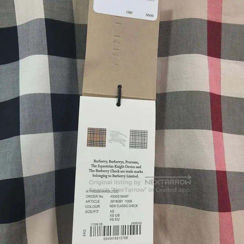 Burberry Burberry XS Khaki Short Sleeve Shirt. Size XS / US 0-2 / IT 36-38 - 7 Thumbnail