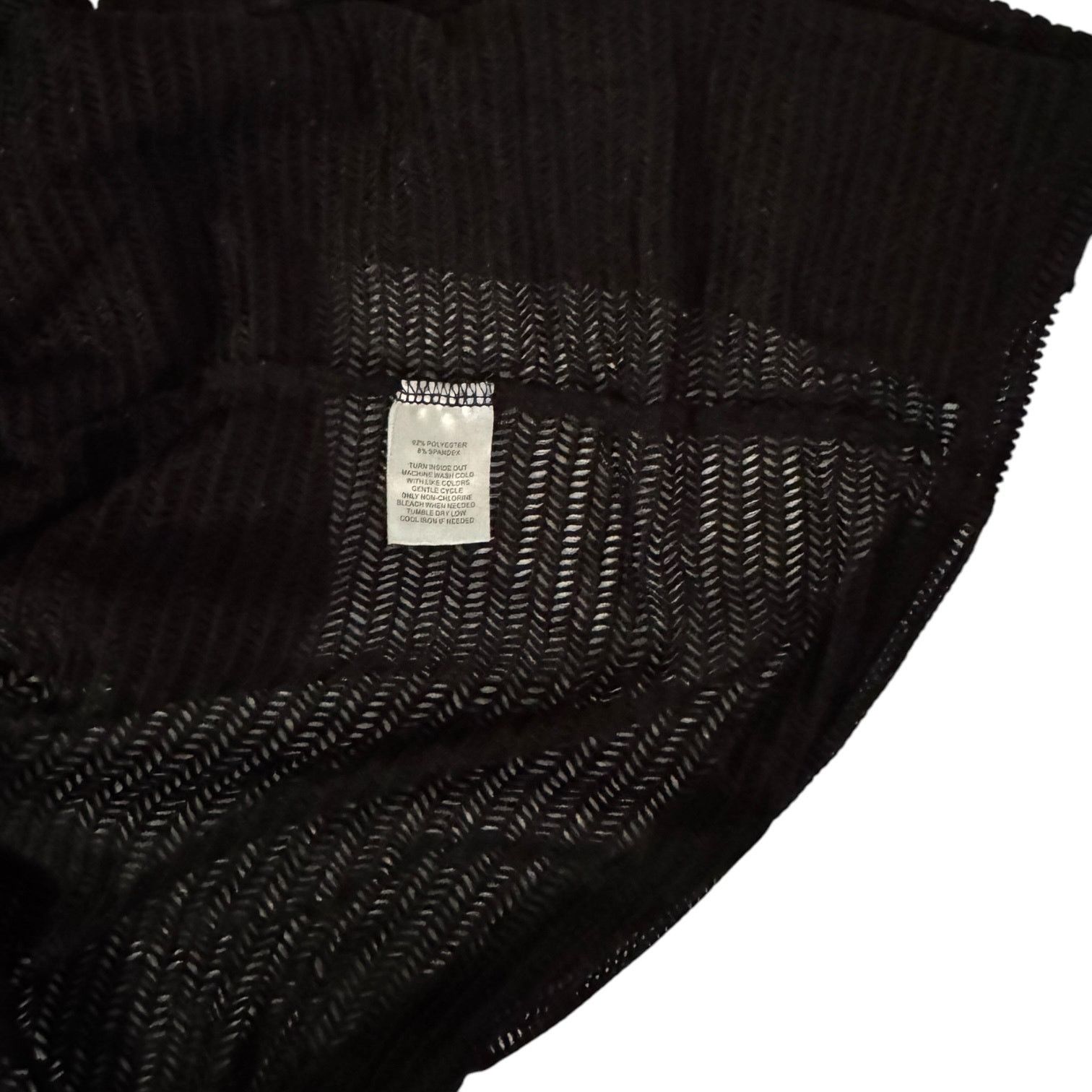 Other Soleillee Women’s Black Open Knit Open Front Cardigan – 1X Size XL / US 12-14 / IT 48-50 - 3 Thumbnail