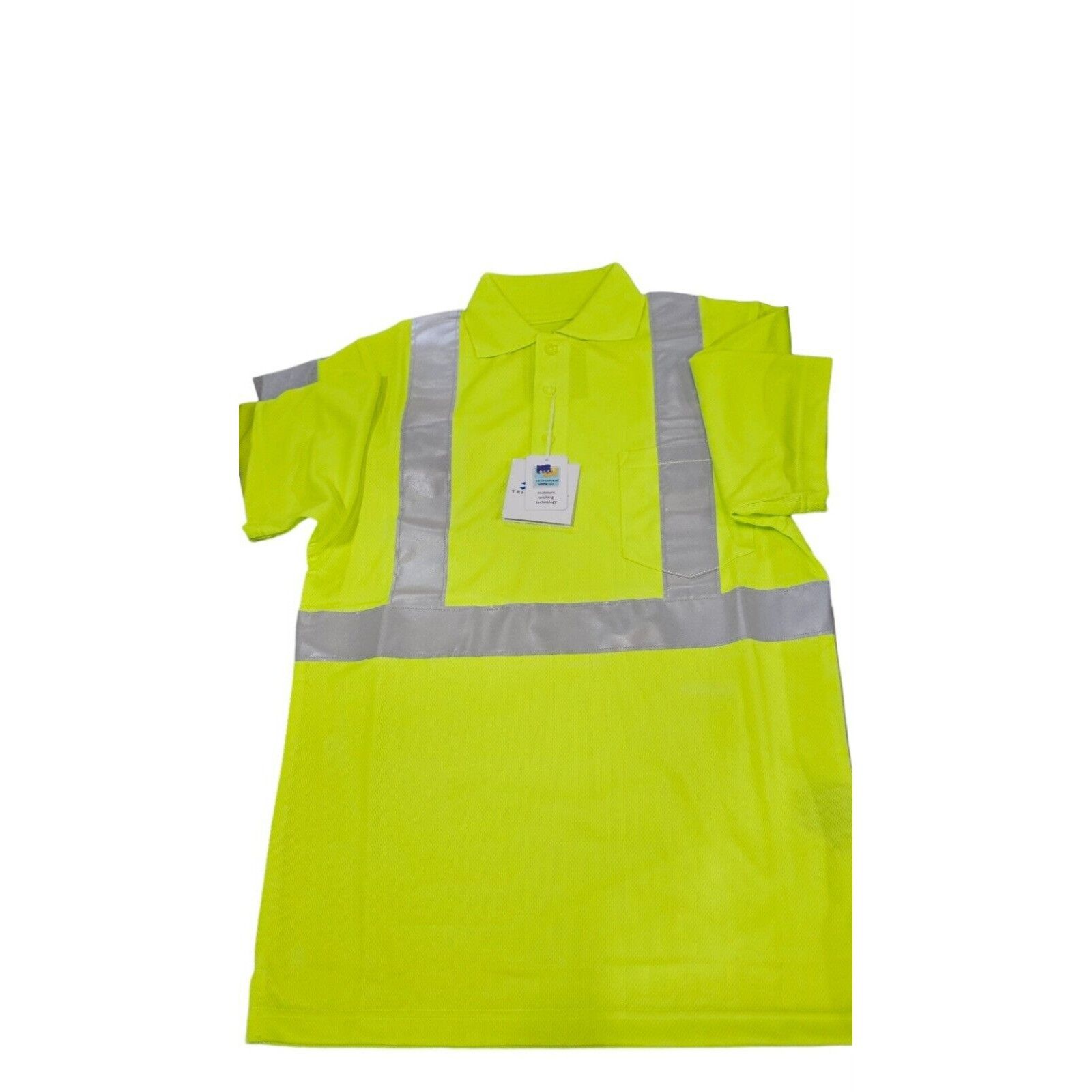 Other Safety Moisture Wicking Boundary Polo Shirt Lime Green Polye Size US S / EU 44-46 / 1 - 2 Thumbnail