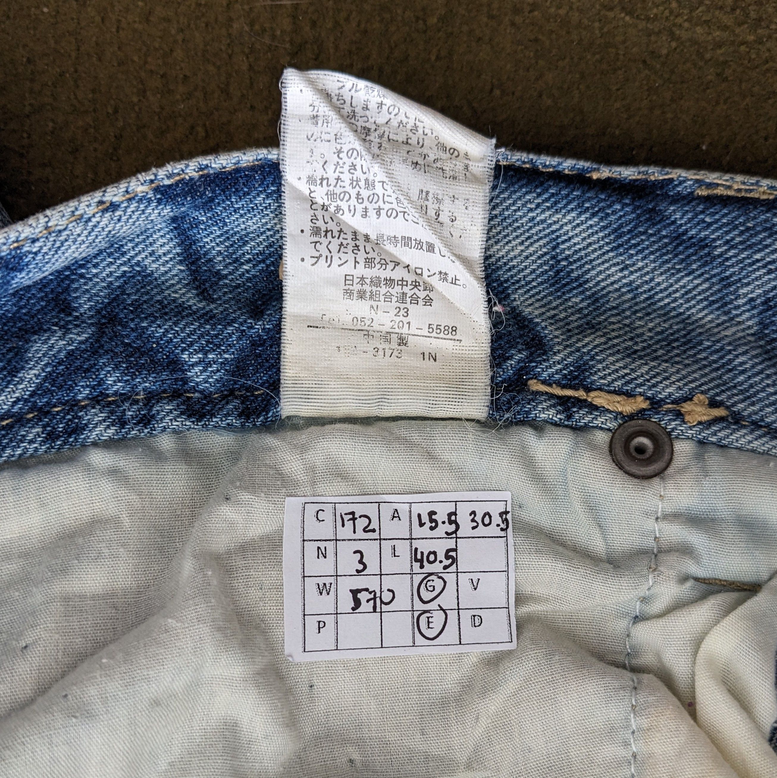 Vintage Vintage BACK AND FORTH Japanese Brand Style Jeans Size US 31 - 12 Thumbnail
