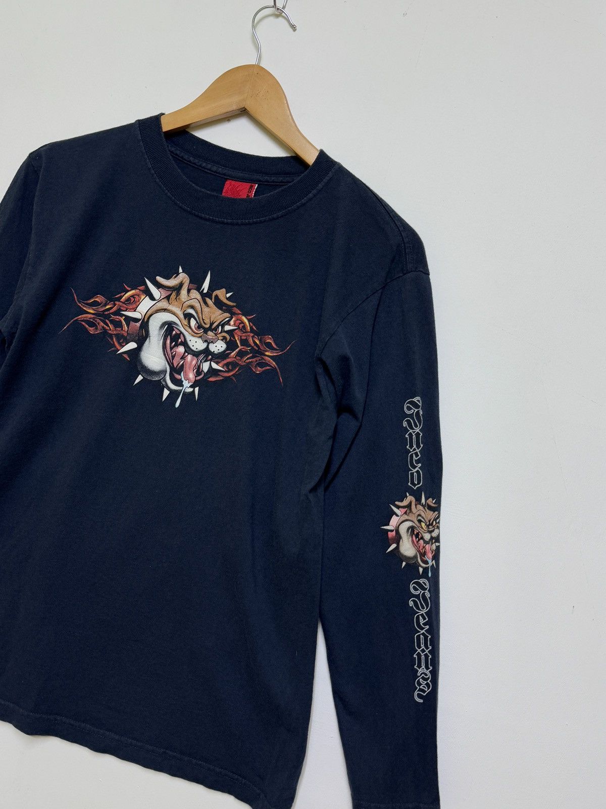 JNCO Vtg 00s JNCO Bull Dog Long Sleeve Shirt Size US XS / EU 42 / 0 - 4 Thumbnail