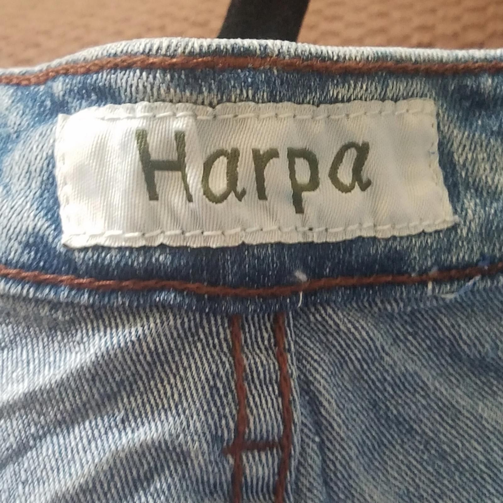 Other Harpa Faded Blue Embellished Women's Shorts Size 14 Size 36" / US 14 / IT 50 - 3 Thumbnail