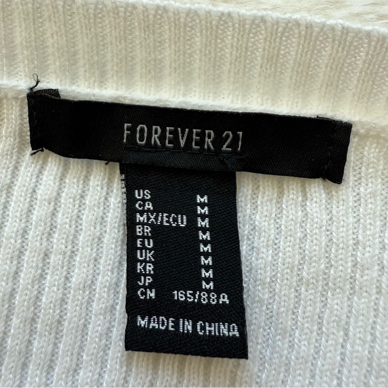 Forever 21 NEW!!! Forever 21 long sleeve women top size M Size M / US 6-8 / IT 42-44 - 4 Thumbnail