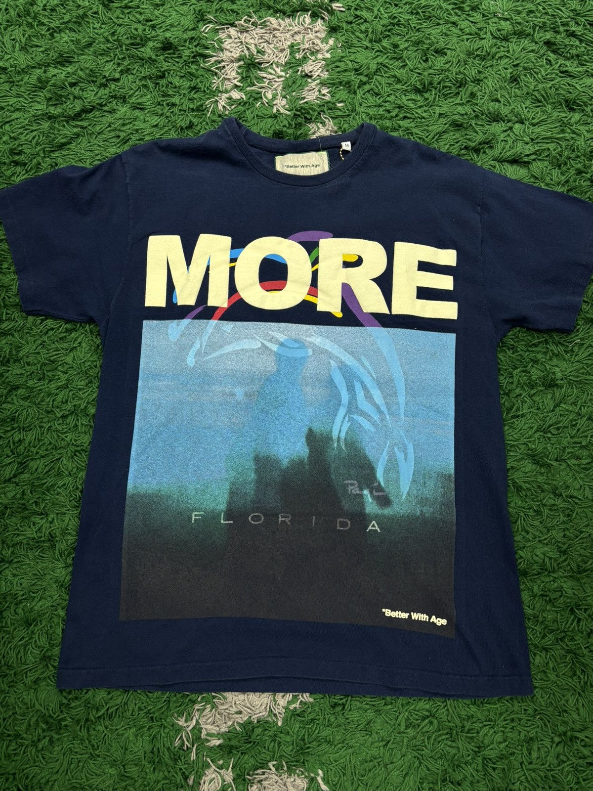 Pre-owned Better With Age More T Shirt Blue
