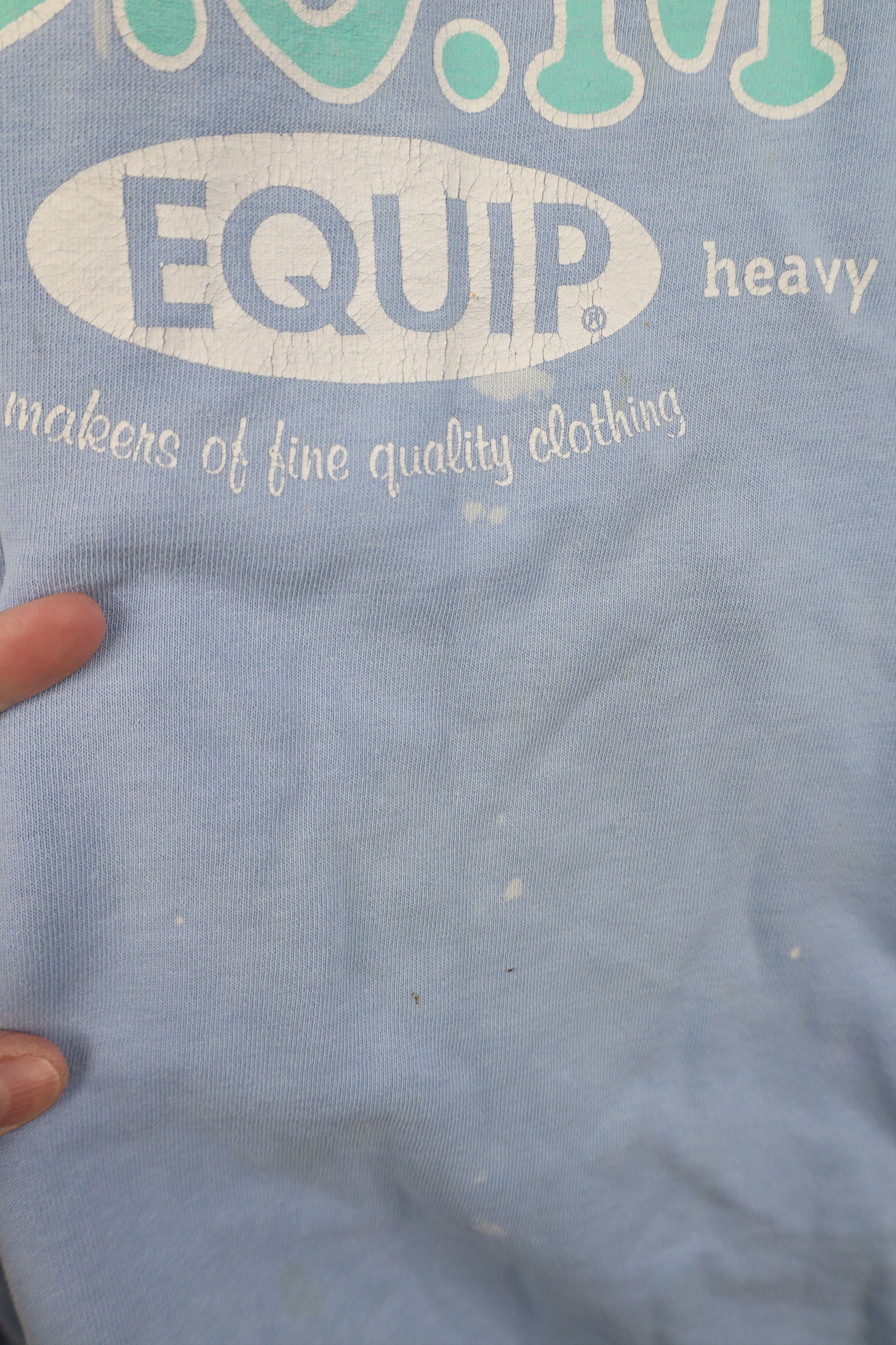 Vintage Vintage 90s Bum Equipment Spell Out Crewneck Sweatshirt Size L / US 10 / IT 46 - 8 Thumbnail