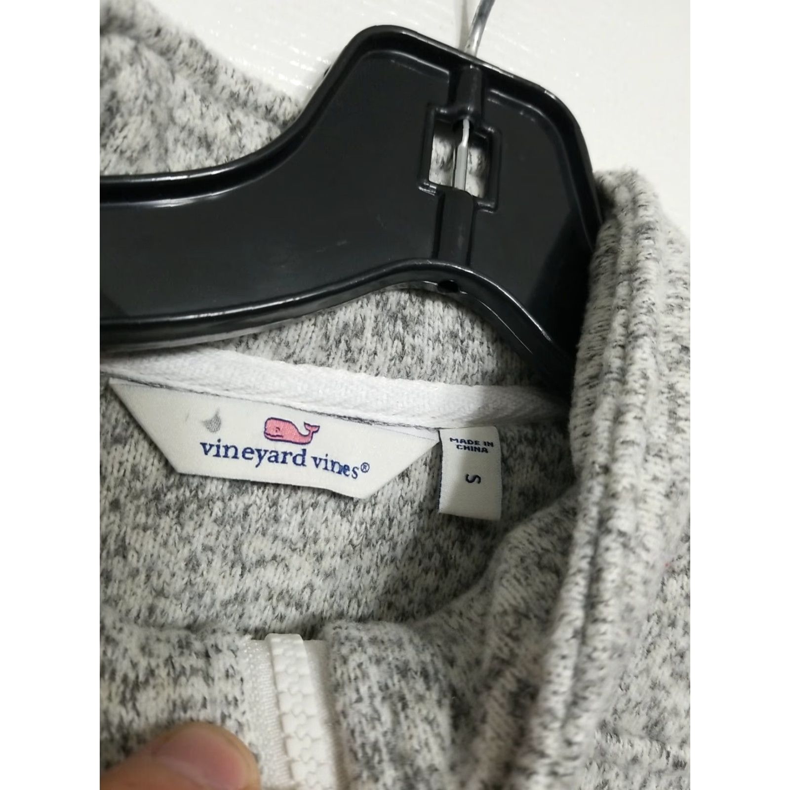 Vineyard Vines VINTAGE? (no) NEW WOMEN'S S LARGE VINEYARD VINES SWEATER FLEECE RELAXED SHERPA SHIRT JET BLACK Size S / US 4 / IT 40 - 2 Thumbnail