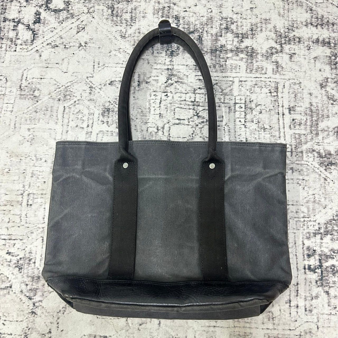 Porter Porter Yoshida & Co Tote Bag Japan – Canvas & Leather Bottom Size ONE SIZE - 2 Thumbnail