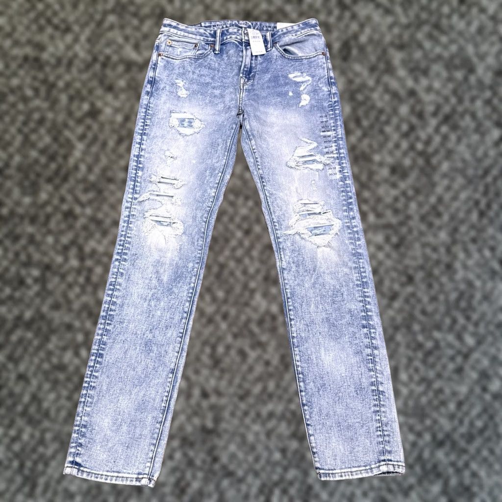 American Eagle Outfitters American Eagle Outfitters Jeans Slim Skinny 5-Pocket Denim Regular 30x32 Blue Distressed Stretch Belt Loops Logo Size US 30 / EU 46 - 1 Thumbnail