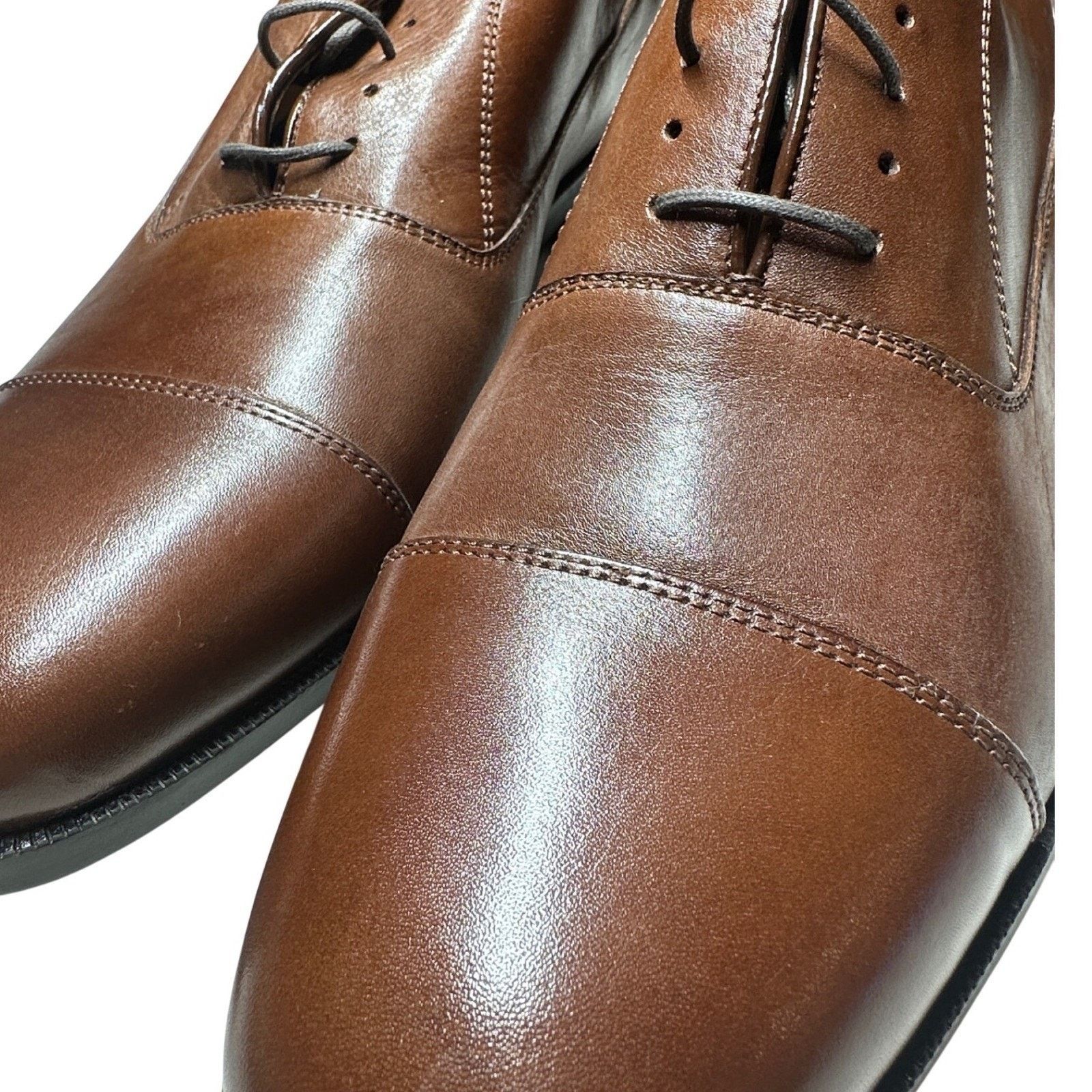 Florsheim Florsheim Savona Mens13 NEW Cap Toe Oxford Dress Shoes Size US 13 / EU 46 - 4 Thumbnail