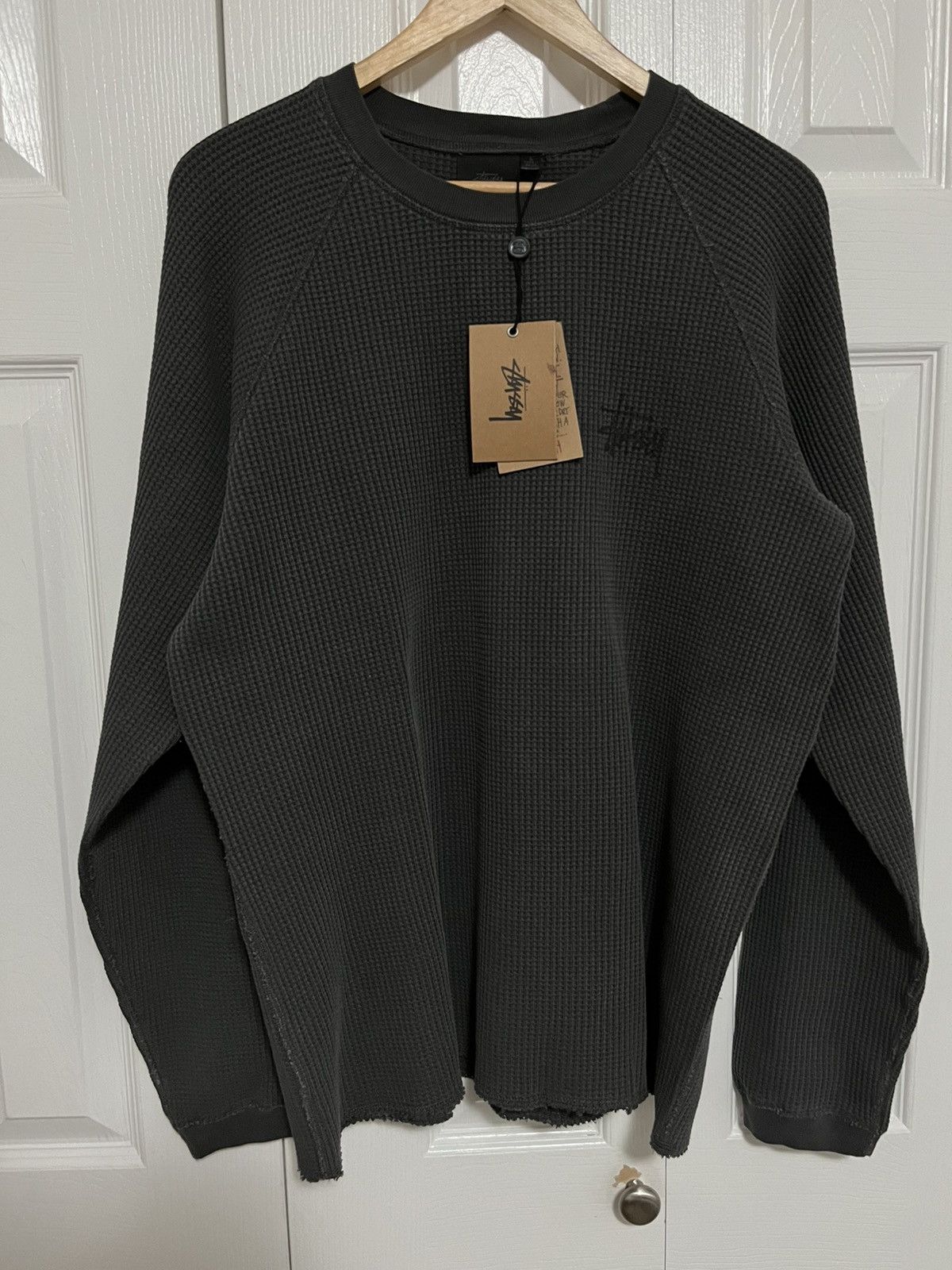 Stussy Stussy Washed Raglan Thermal Size US L / EU 52-54 / 3 - 1 Thumbnail