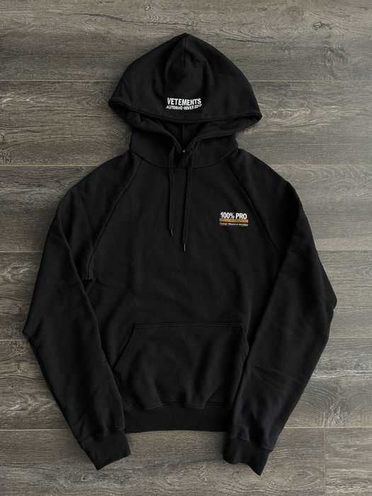 100 pro vetements hoodie sale