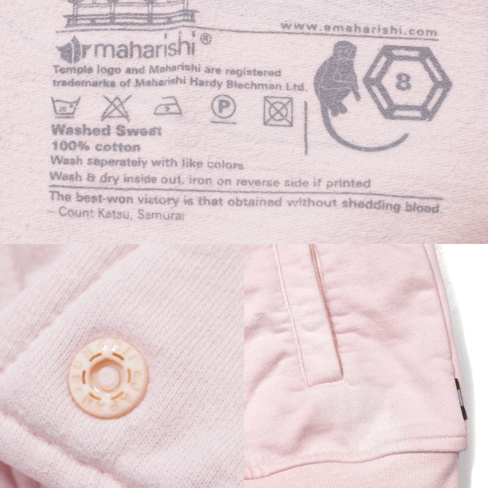Maharishi Electric Eleminators Big Logo Sweat Faded Bomber Size M / US 6-8 / IT 42-44 - 12 Thumbnail