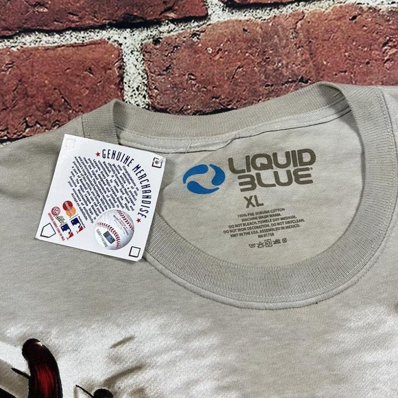 MLB Liquid Blue Pittsburgh Pirates Baseball Tie Dye T-Shirt 2014 Size US XL / EU 56 / 4 - 5 Thumbnail