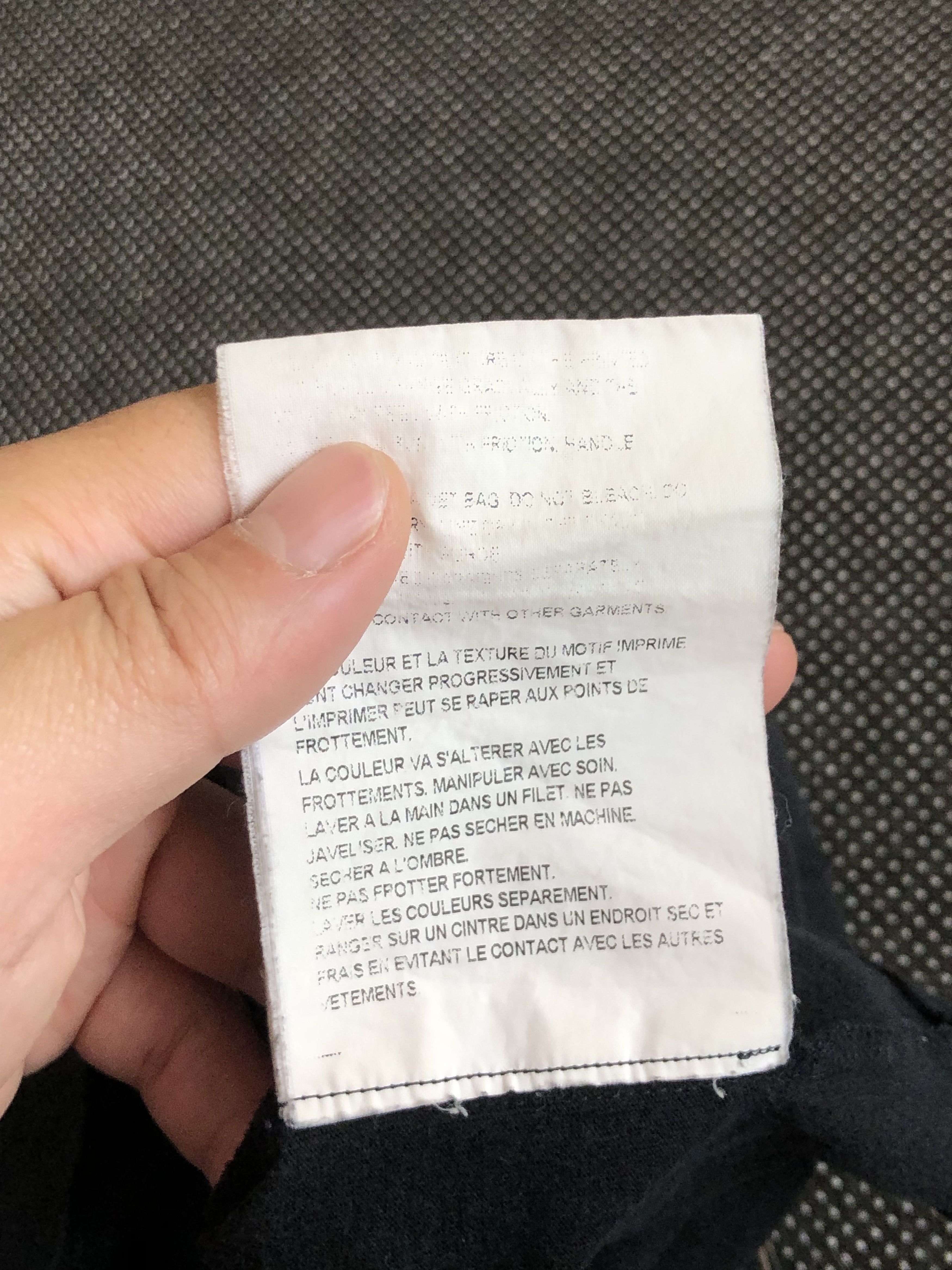 Comme des Garcons AW2006 CDG HOMME PLUS BARBED WIRE DISTRESS TEE BLACK Size US S / EU 44-46 / 1 - 19 Thumbnail