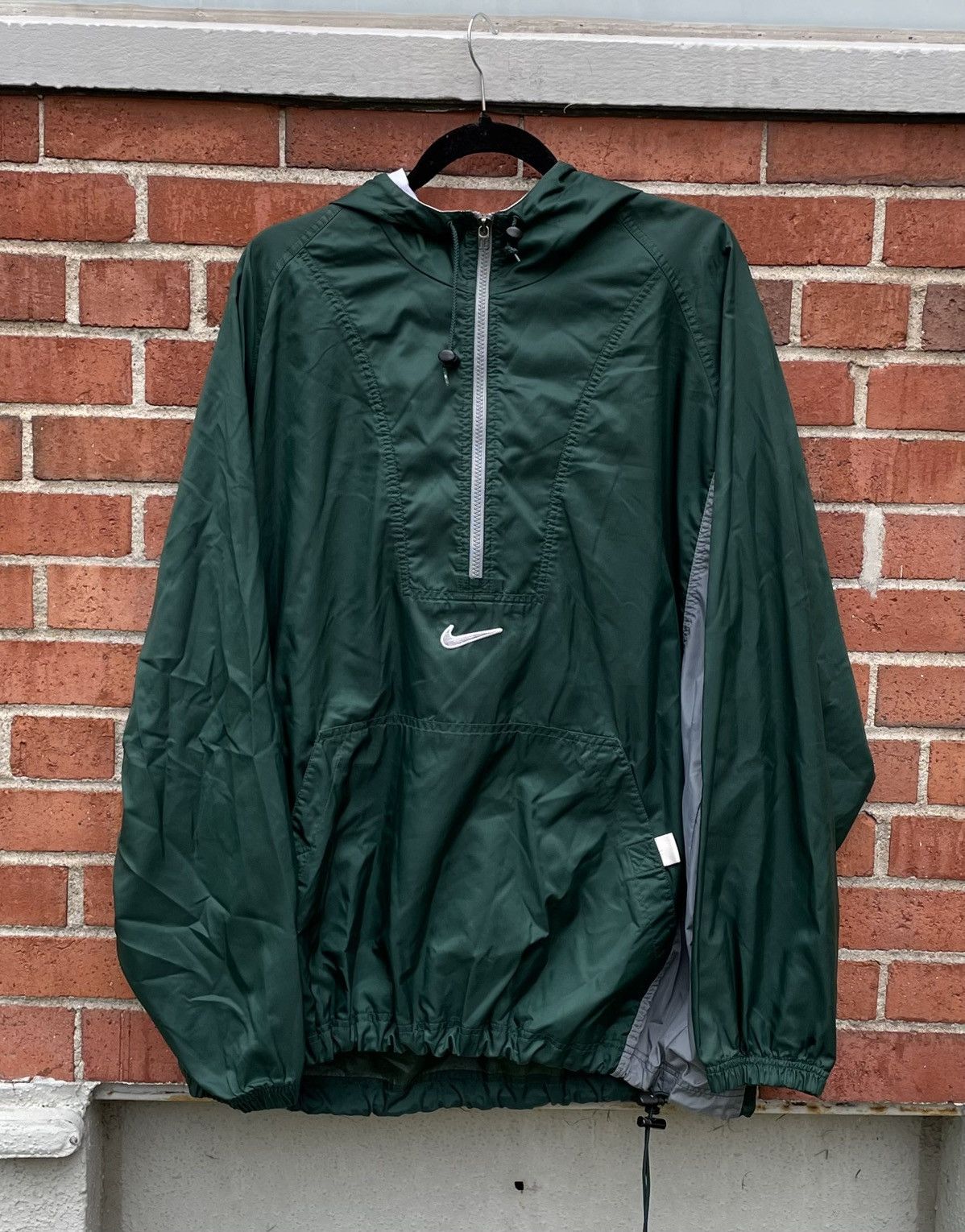 Nike Vintage Nike Air Jacket Mens XL Green Windbreaker Size US XL / EU 56 / 4 - 1 Thumbnail