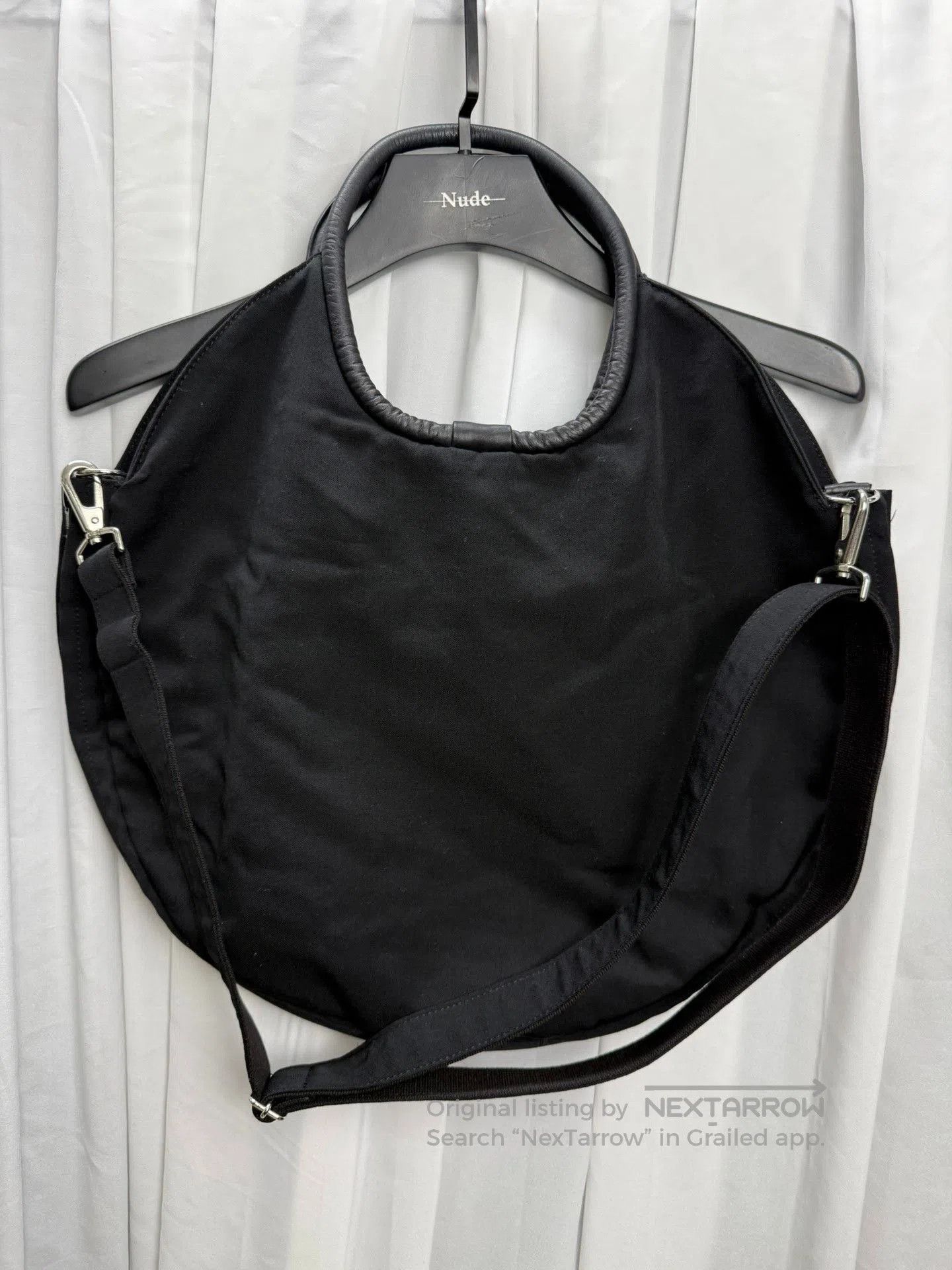 Yohji Yamamoto Yohji Yamamoto Noir Zip Ring Crossbody Bag. Size ONE SIZE - 1 Thumbnail