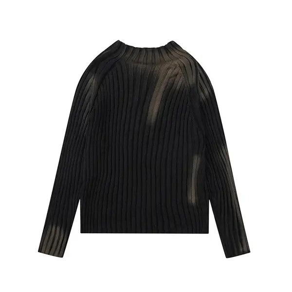 VIBE Graffiti Old Slim Fit Knitted Sweater Pullover y2k style Size US XL / EU 56 / 4 - 8 Thumbnail