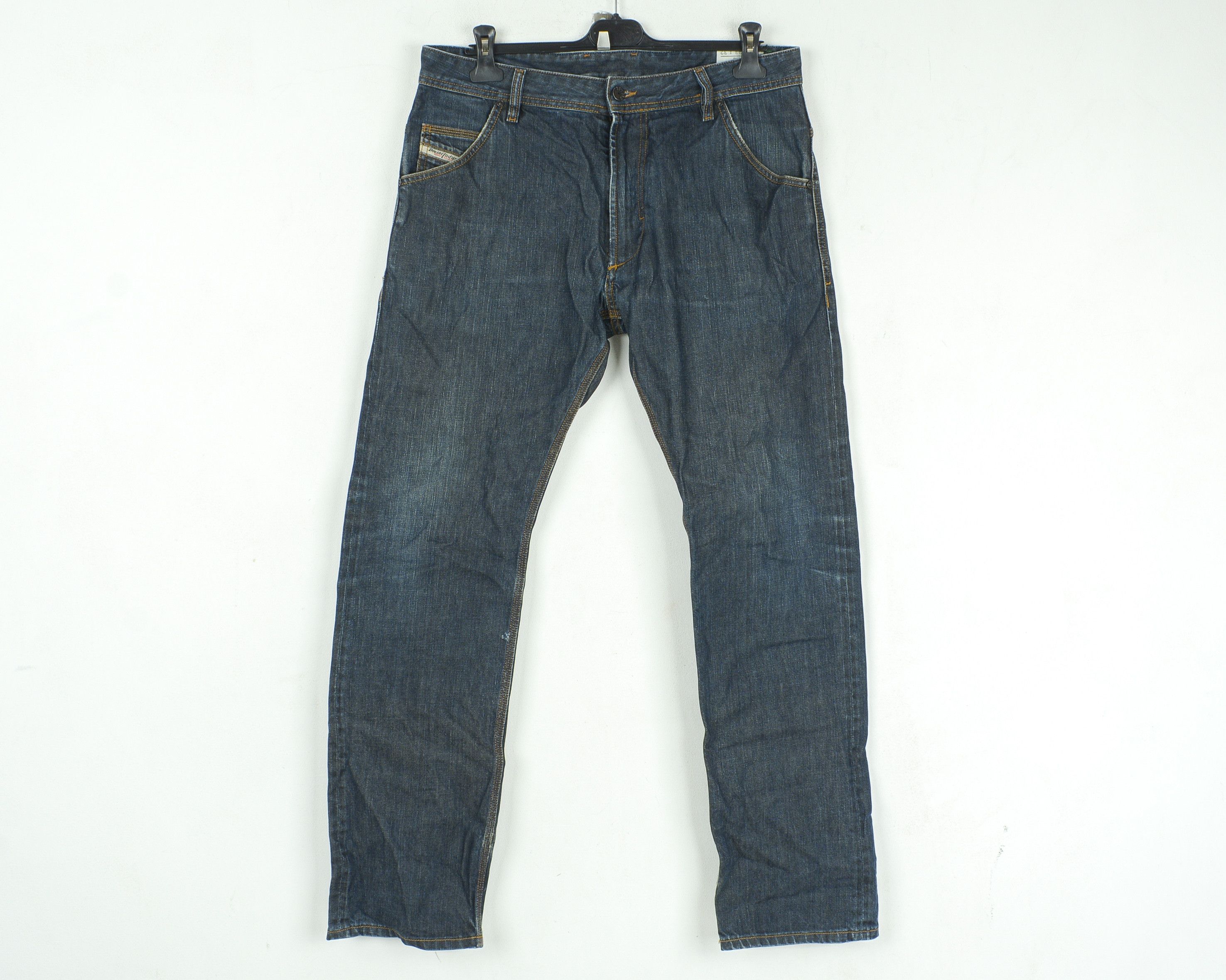 Diesel Krooley W33 L32 Regular Fit Tapered Jeans Denim Pants Size US 33 - 1 Thumbnail
