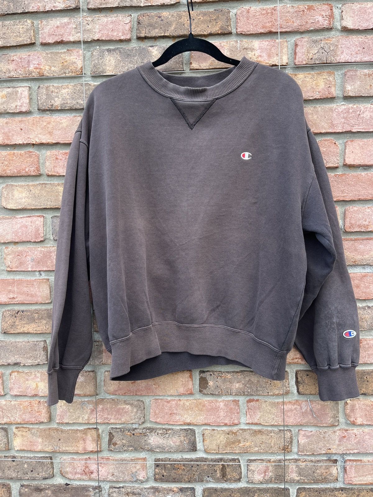 Champion Brown Vintage Champion Sweatshirt Size US S / EU 44-46 / 1 - 1 Thumbnail