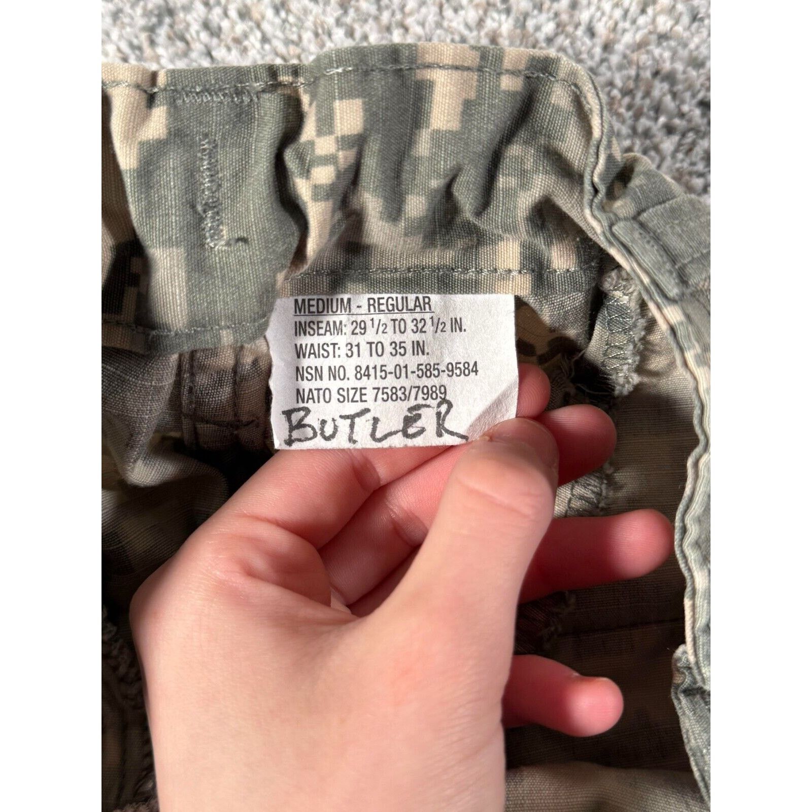 Other Army Combat Uniform Pants Mens M Military Tactical Utility Size US 32 / EU 48 - 3 Thumbnail