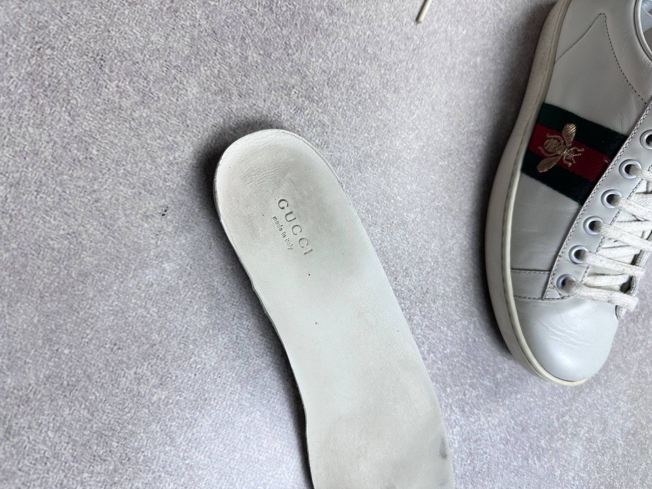 Gucci Gucci Ace Womans Low Top Leather Sneakers Rare Size US 6 / IT 36 - 11 Thumbnail