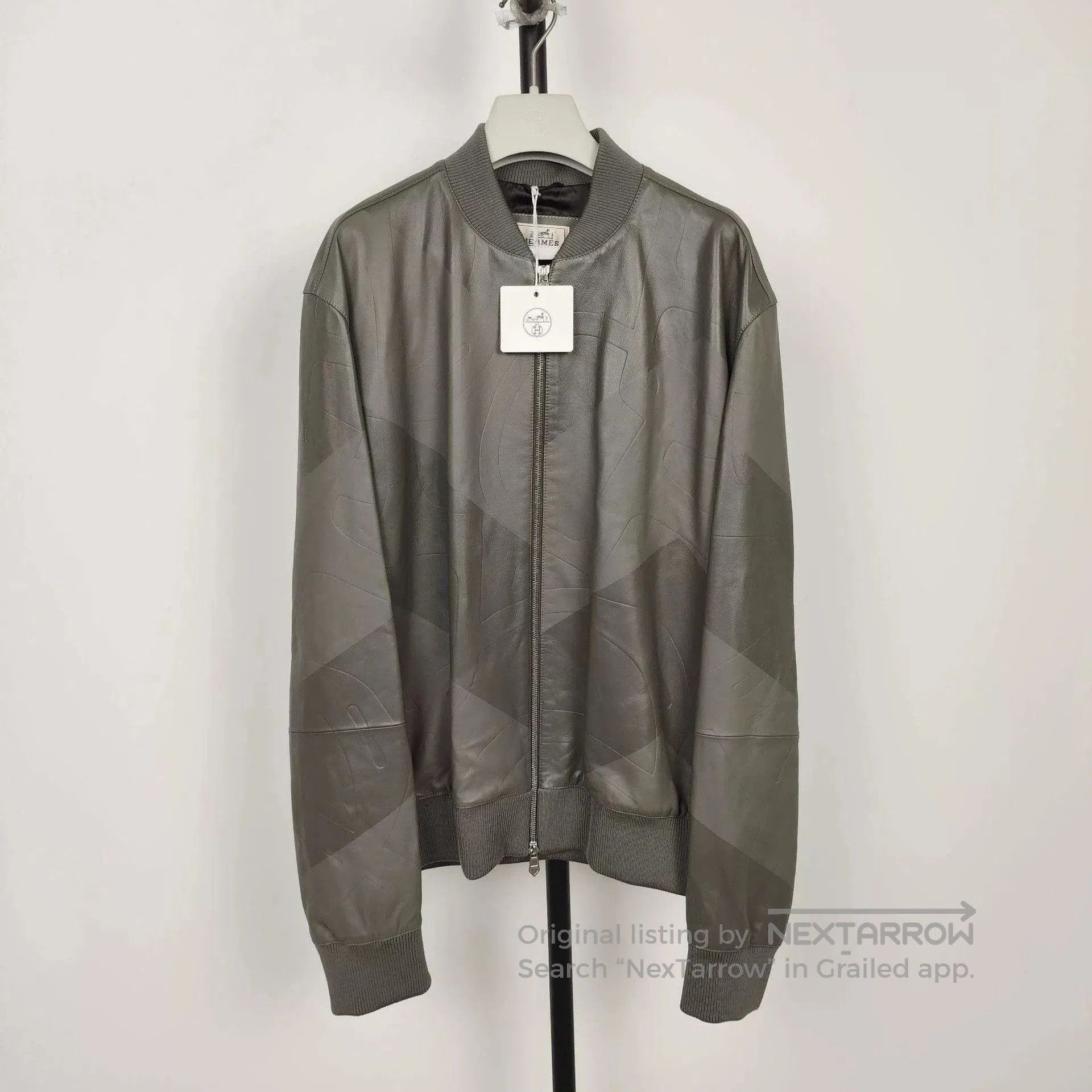 Hermes Hermes Green Leather Jacket Size 38. Size US XS / EU 42 / 0 - 1 Thumbnail