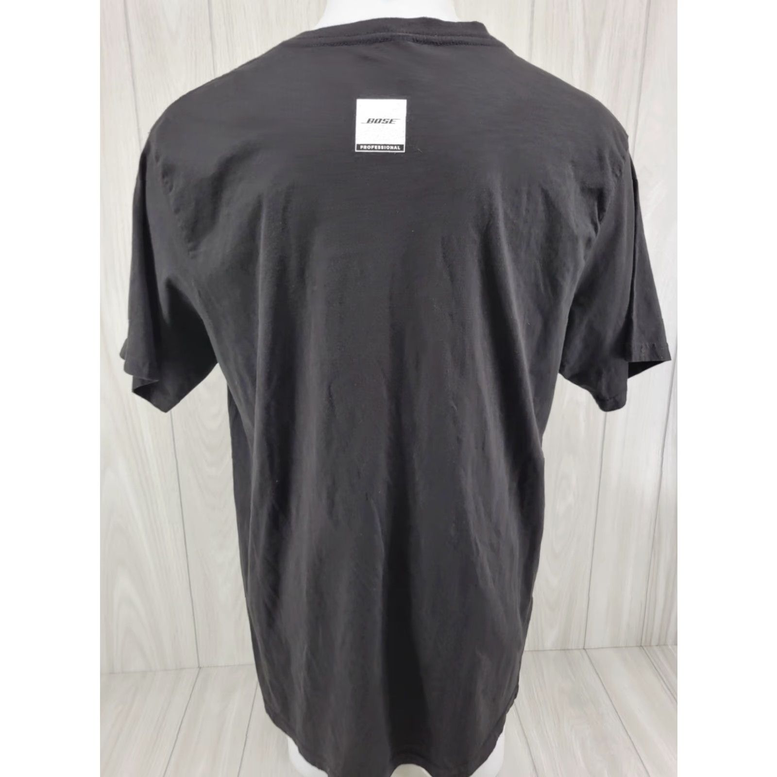 Vintage Bose Professional Speaker Audio Logo T-Shirt Men XL V-Neck Black District Short Sleeve Logo Cotton Shirt Size US XL / EU 56 / 4 - 6 Thumbnail