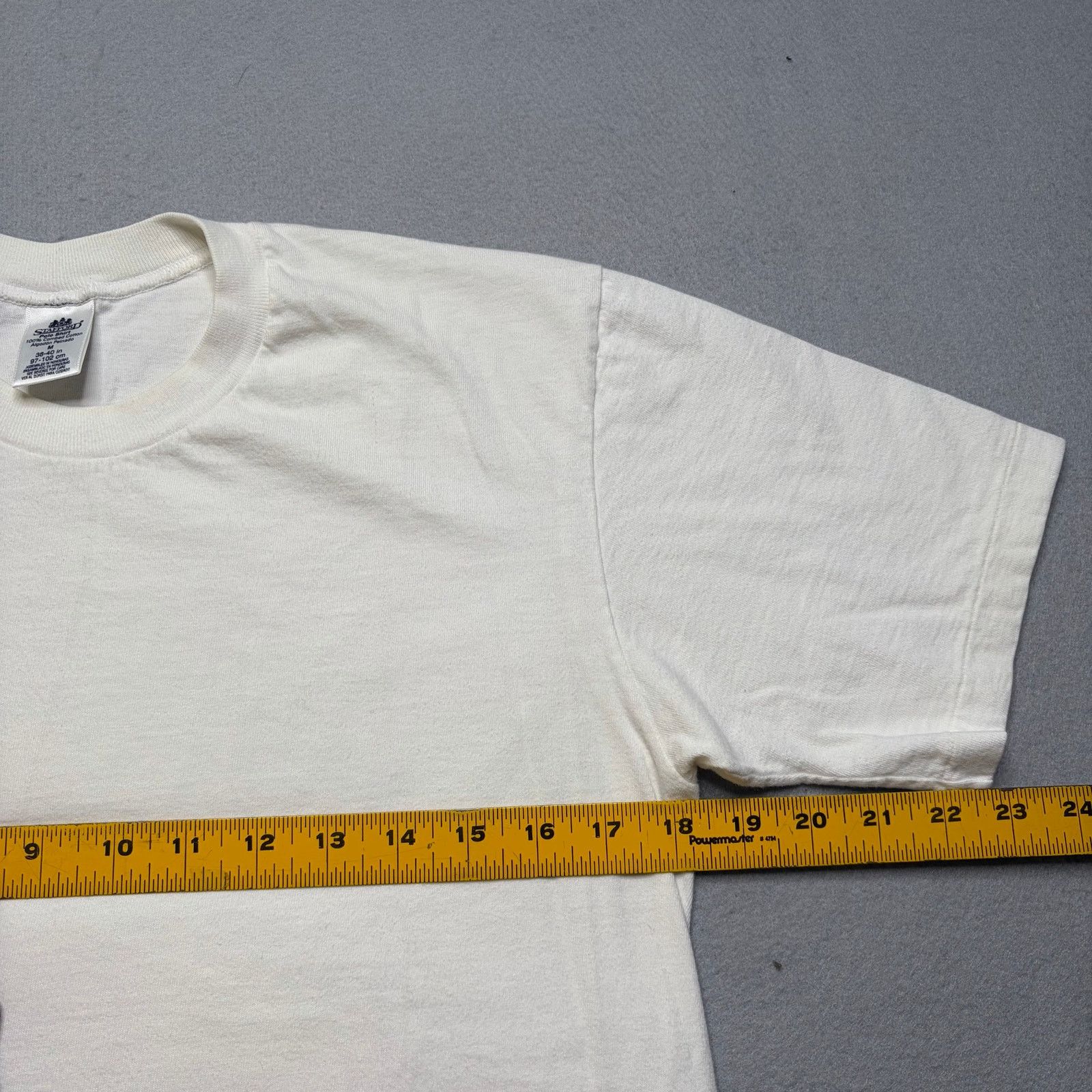 Stafford Vintage Stafford White T Shirt Men’s Medium Single Stitch US Size US M / EU 48-50 / 2 - 6 Thumbnail