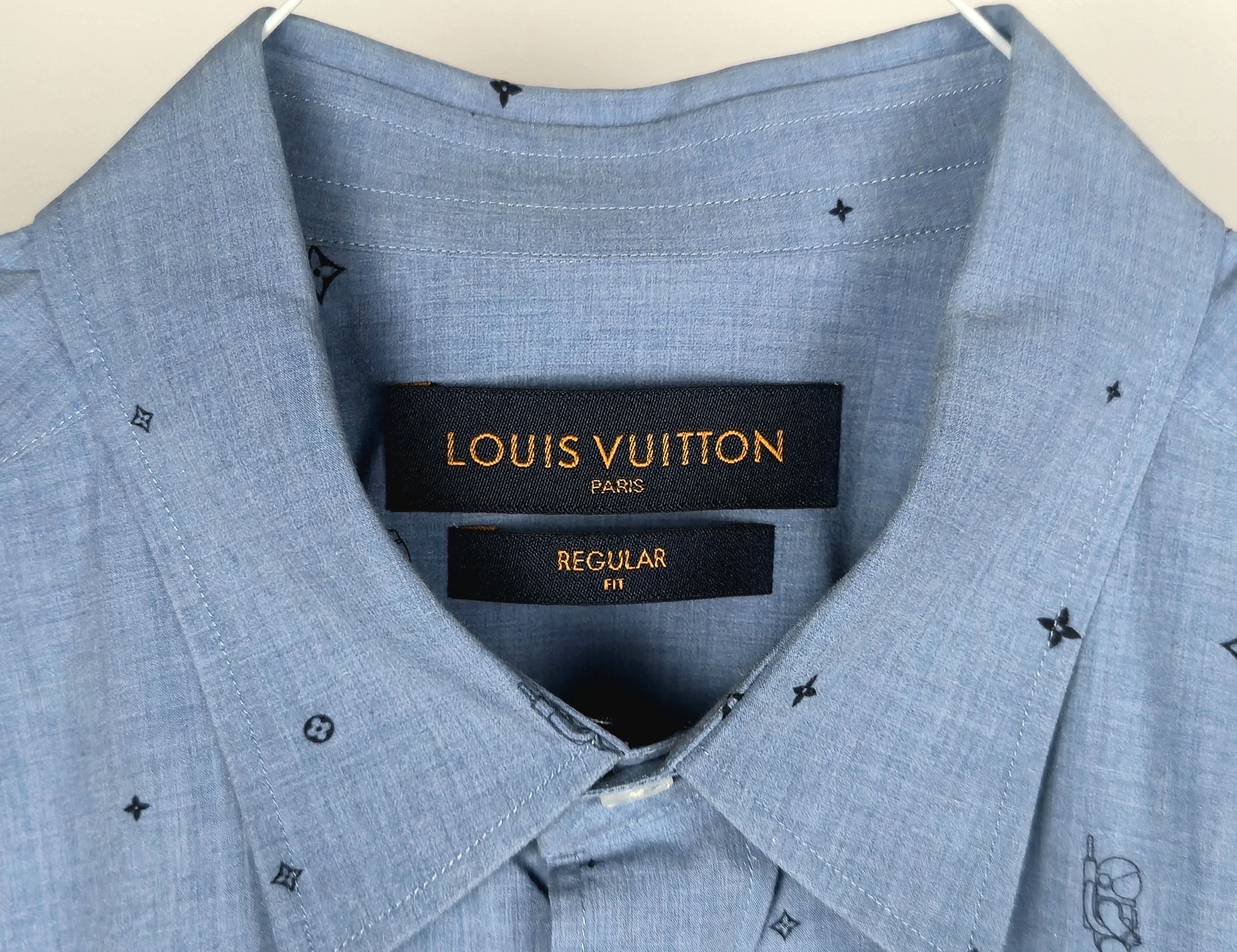 Louis Vuitton Louis Vuitton Astronaut Print Button Down Shirt XXL Size US XXL / EU 58 / 5 - 5 Thumbnail