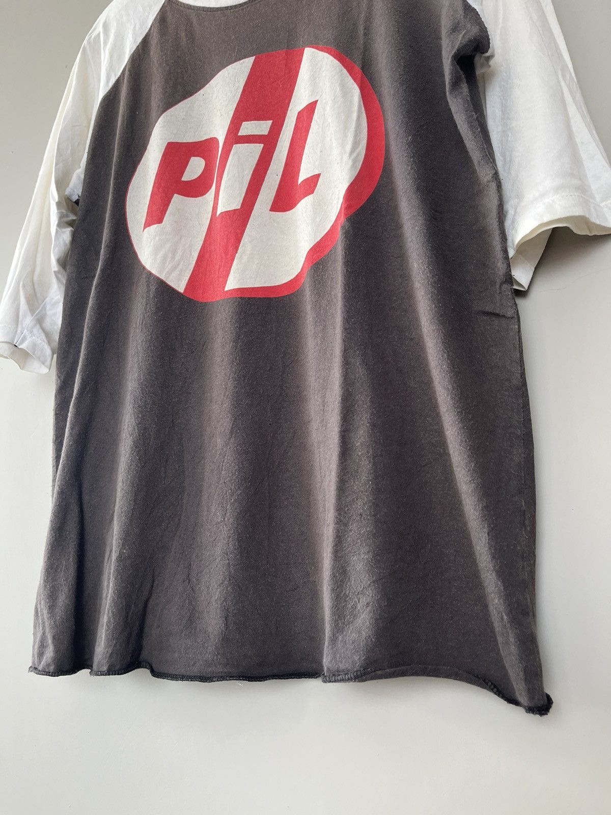 Band Tees × Vintage PUBLIC IMAGE LTD PIL BAND ROCK LOGO VINTAGE REGLAN T-SHIRT Size US M / EU 48-50 / 2 - 3 Thumbnail