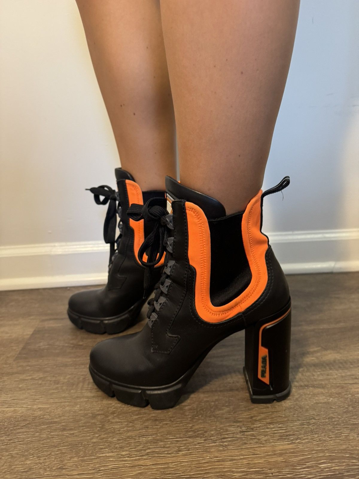 Prada Prada heeled boots Size US 8.5 / IT 38.5 - 4 Thumbnail