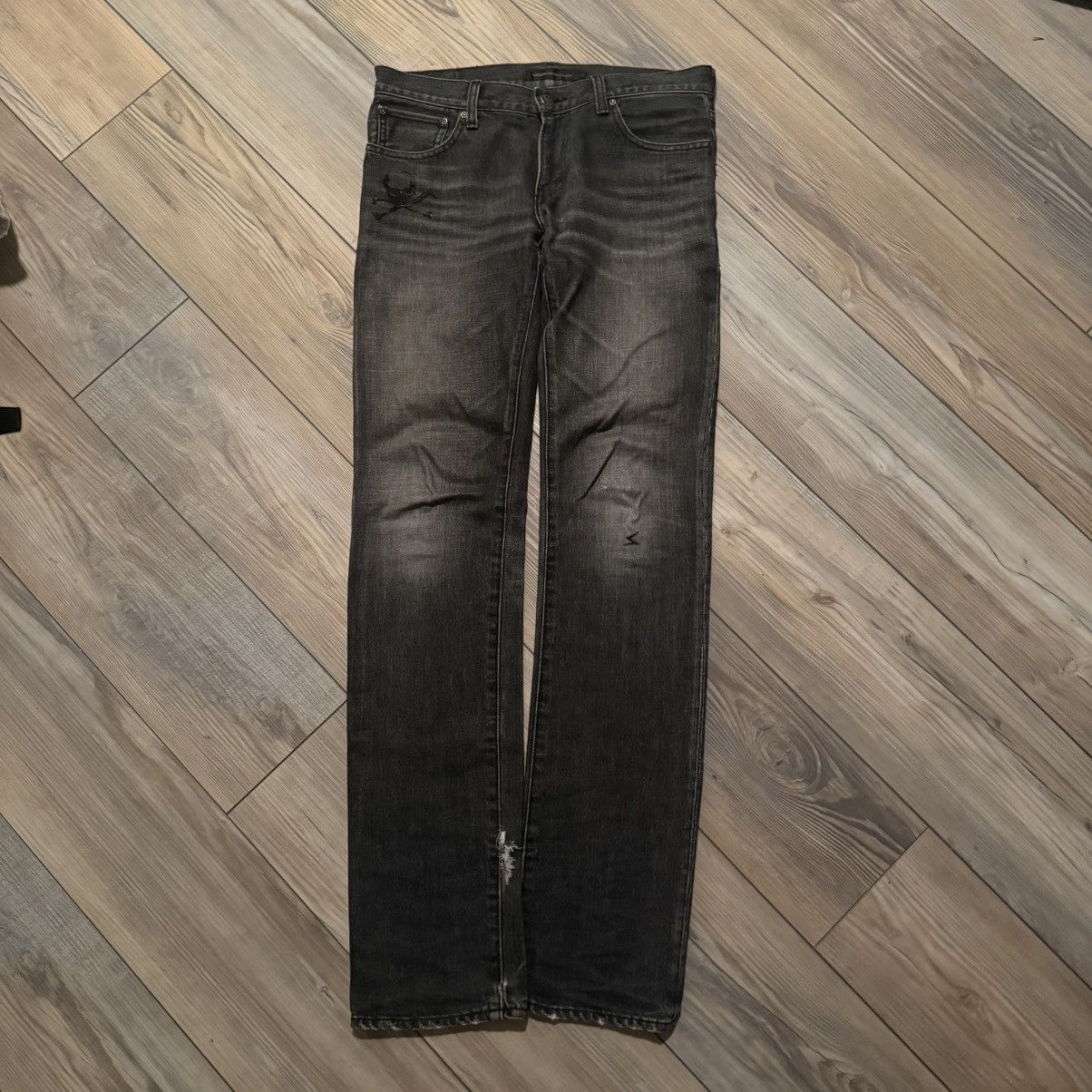 Undercover undercover aw05 arts & crafts skull denim Size US 30 / EU 46 - 1 Thumbnail