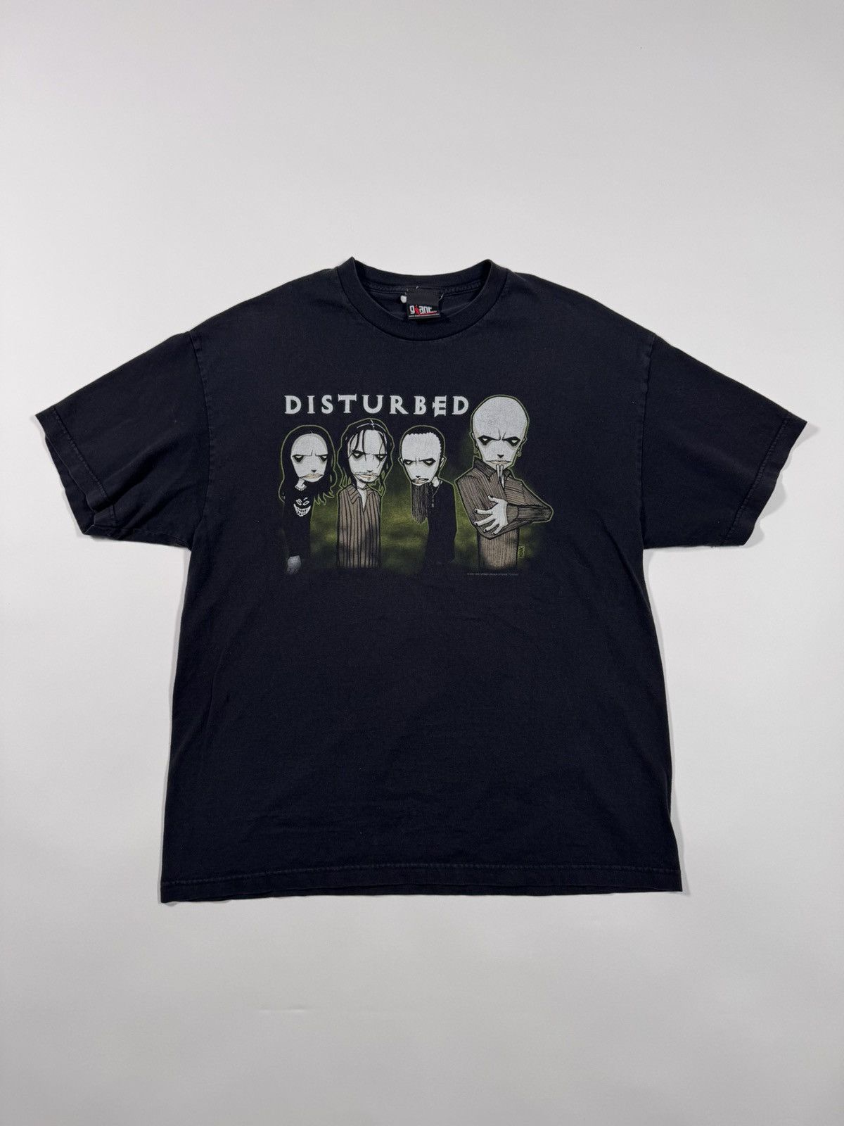 Vintage Vintage Disturbed band tee Size US XL / EU 56 / 4 - 1 Thumbnail