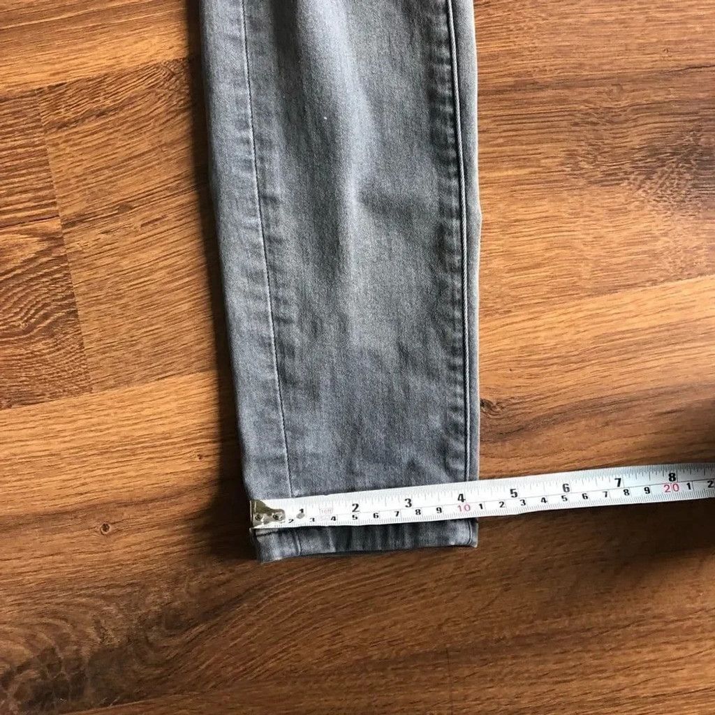 Frame FRAME Le Skinny de Jeanne – Grey Shred Ripped Jeans 👖✨ Size 25" / US 0 / IT 36 - 12 Thumbnail