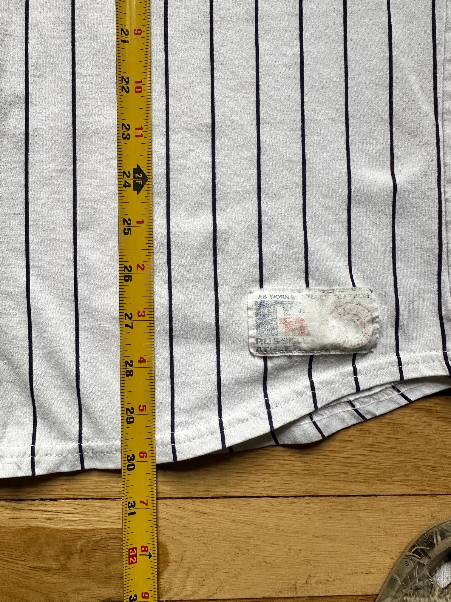 Russell Athletic Colorado Rockies MLB Baseball Jersey Pinstripe XL Russell Size US XL / EU 56 / 4 - 5 Thumbnail