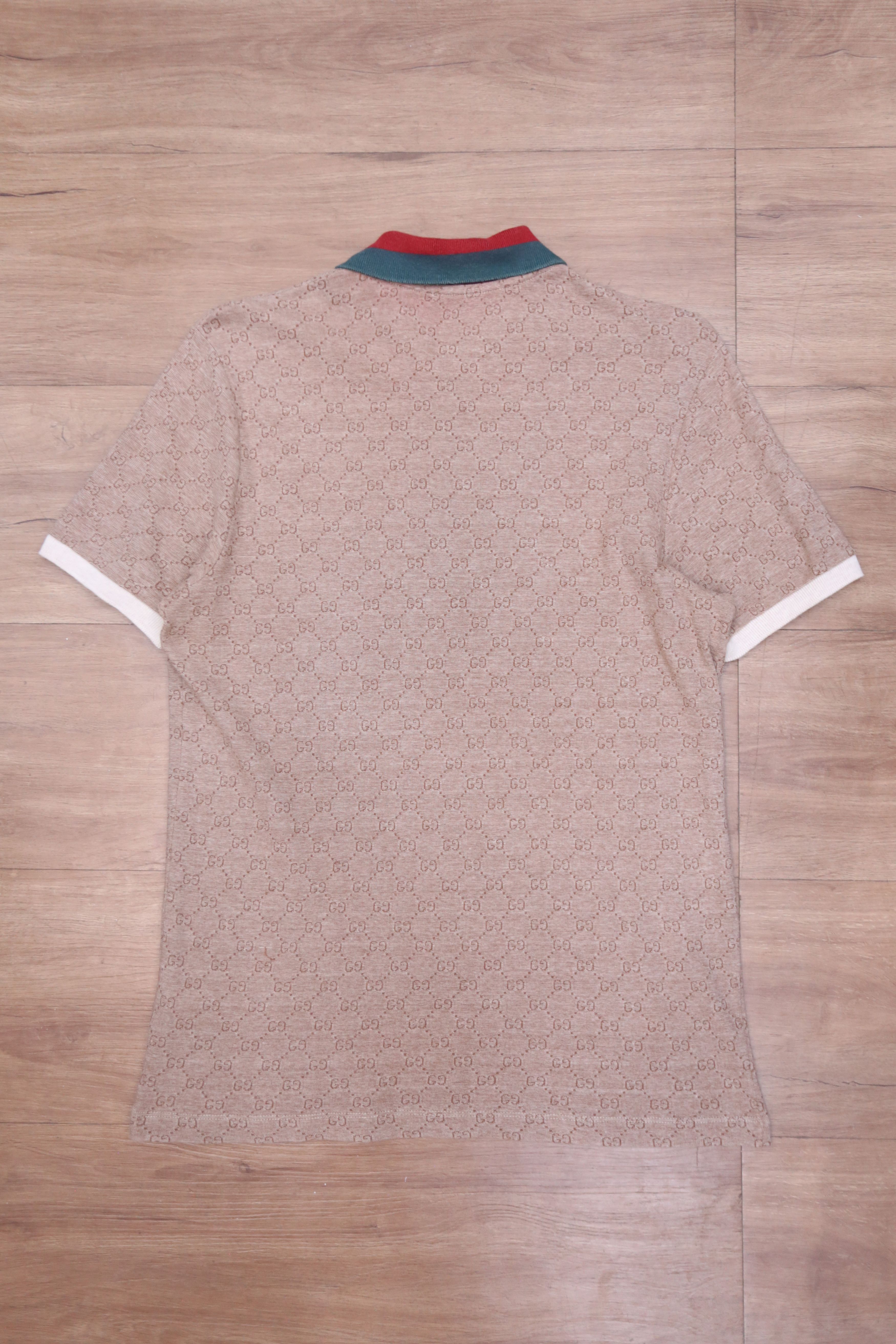 Gucci Gucci - Tom Ford - GG Monogram Polo Size US M / EU 48-50 / 2 - 2 Thumbnail