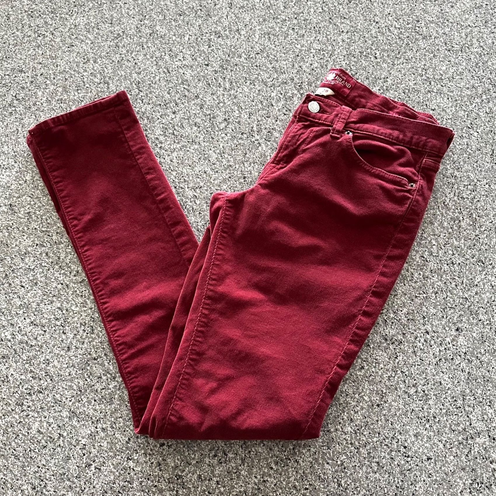 Lucky Brand Lucky Brand Jeans Women’s Skinny Corduroy 6 Red 28x32 Stretch Regular Size 28" / US 6 / IT 42 - 2 Thumbnail