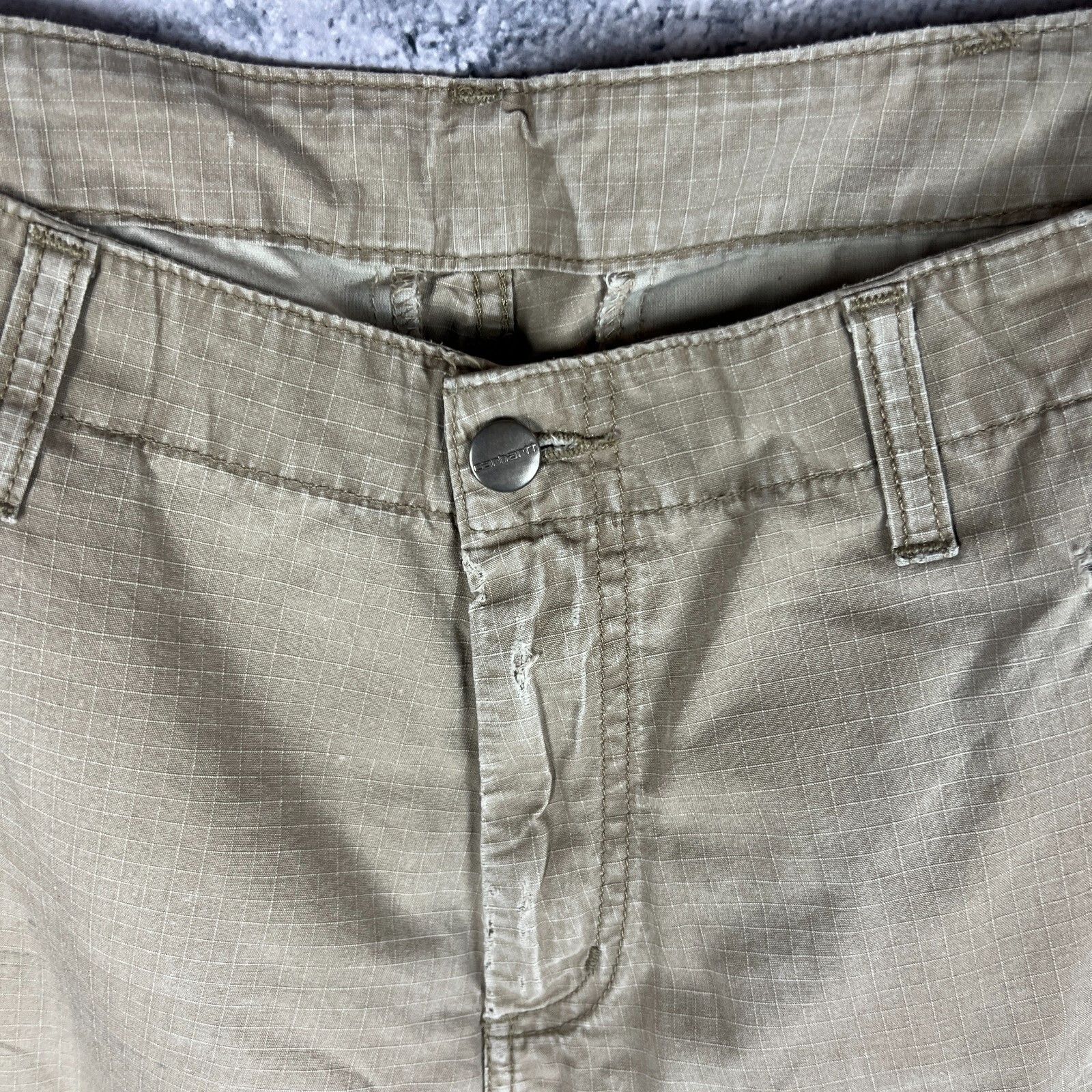 Carhartt Carhartt Cargo Pants Men's Size 34 Beige ` Size US 34 / EU 50 - 5 Thumbnail