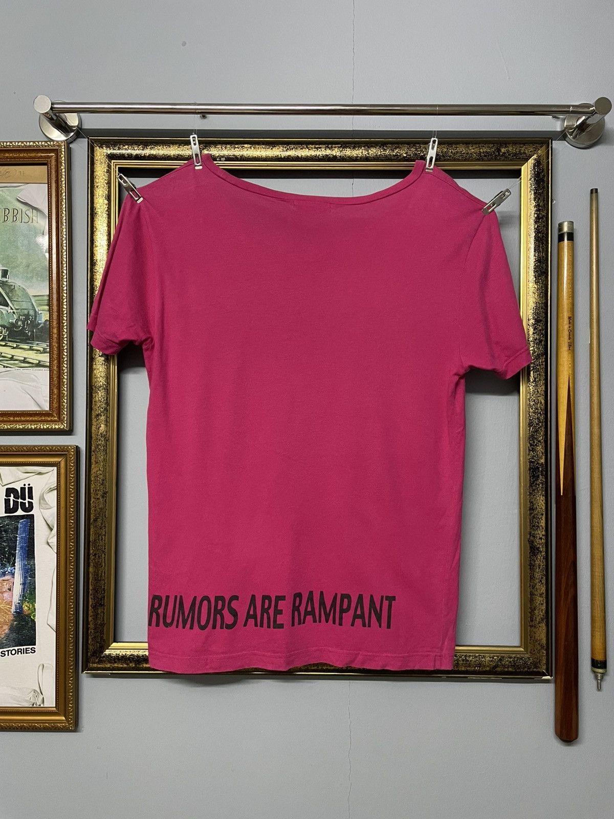 Hysteric Glamour Vintage 90s Japan Designer Edge Rupert Art Face 3D Pop Tee Size US M / EU 48-50 / 2 - 6 Thumbnail