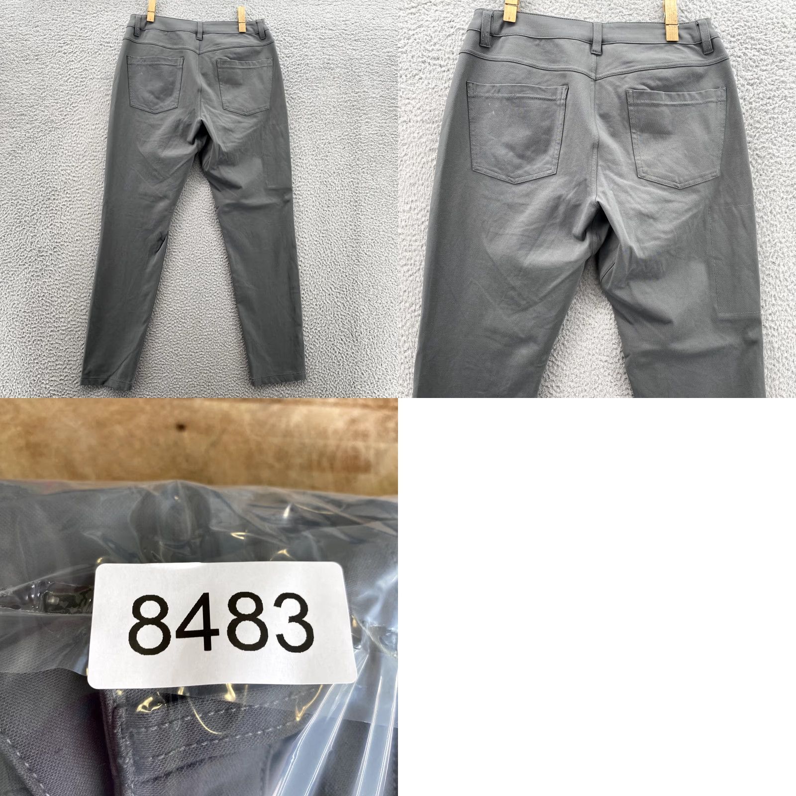 Vintage BYLT Everyday Pant 2.0 Pants 30x29 Gray Slim Mid 30 BYLT Everyday Pant 2.0 Men's Gray Flat Front Classic Golf Slacks Preppy Size US 30 / EU 46 - 9 Thumbnail