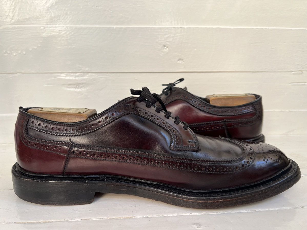 Hanover Hanover LB Sheppard Brown Longwing Shell Codovan Dress Shoes Size US 9.5 / EU 42-43 - 9 Thumbnail